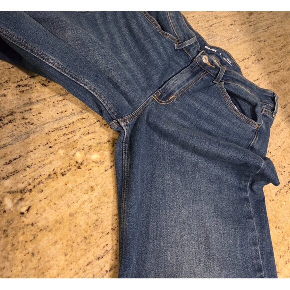 Old Navy High Rise Wow Wide Leg Size 6 Womens Jeans 28x30" - Picture 8 of 14